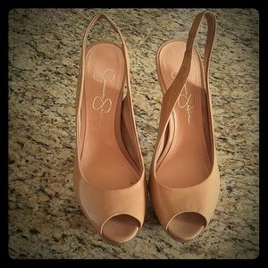 Jessica Simpson nude heels